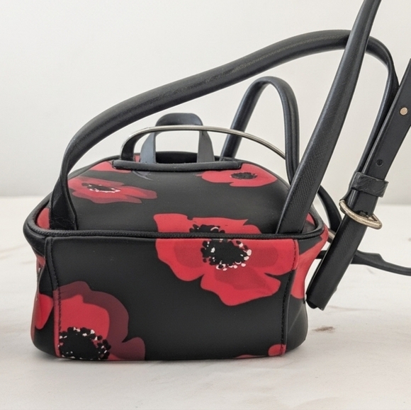 Kate Spade Wilson Road Poppy Red Mini Backpack - Picture 3 of 4